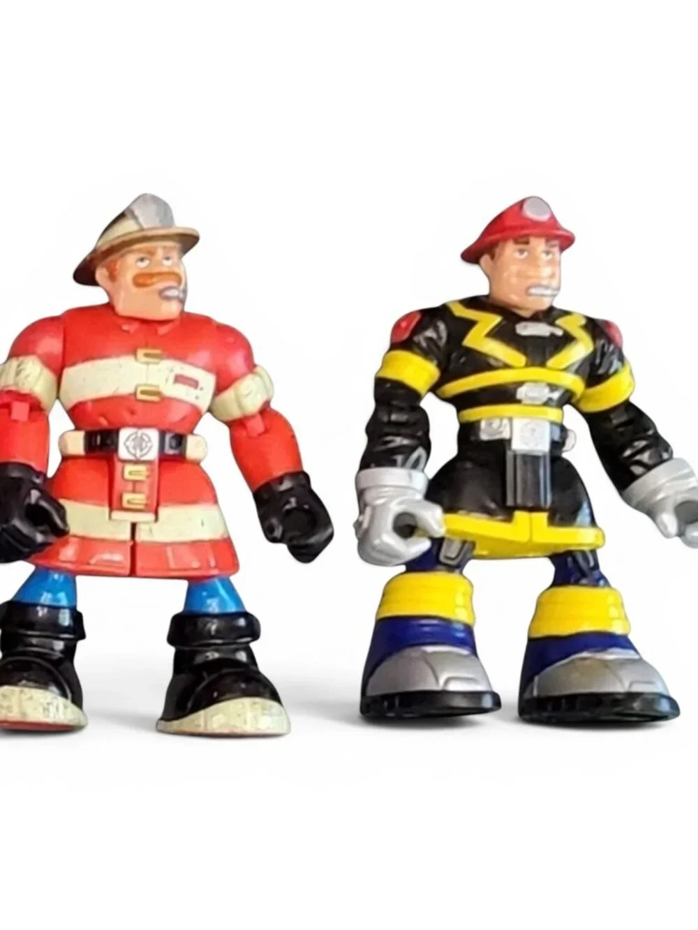 Lot 1: Fisher-Price Rescue Heroes Vintage Y2K Toy Action Figure 7 pc
